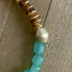 TL JNP Java Glass Shell Necklace