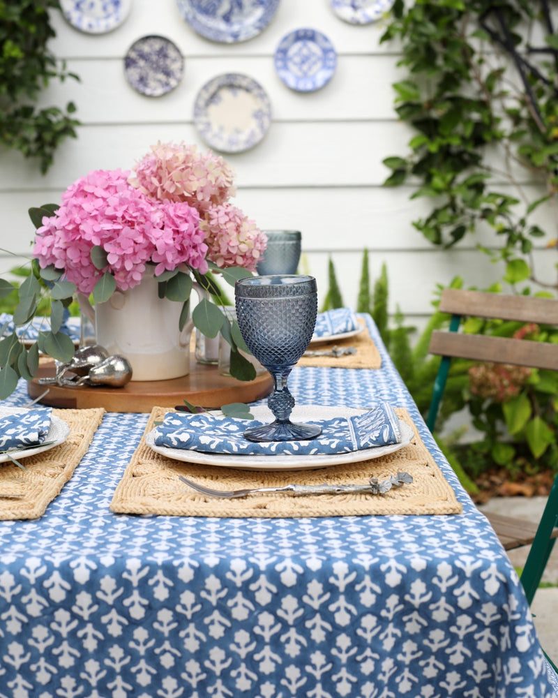 PAR Tablecloth Charlotte Indigo