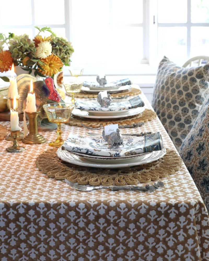 PAR Tablecloth Charlotte Caramel