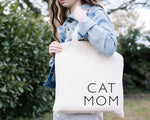 SP | Cat Mom - Canvas Tote Bag