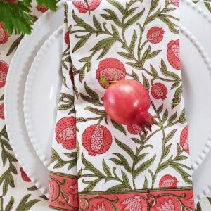 PAR Napkin Pomegranate Red