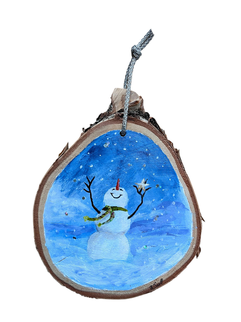 NSFA Original Painting "Snowman Joy"