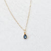 TL JTBC Teardrop CZ Necklace