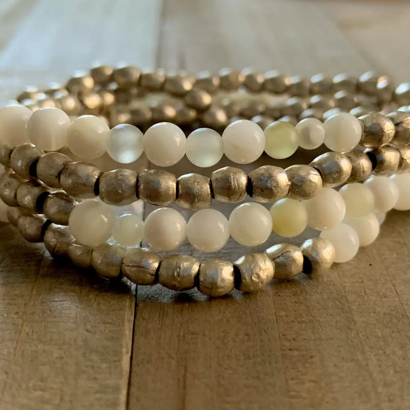 TL JNP Onyx Pearl Bracelet