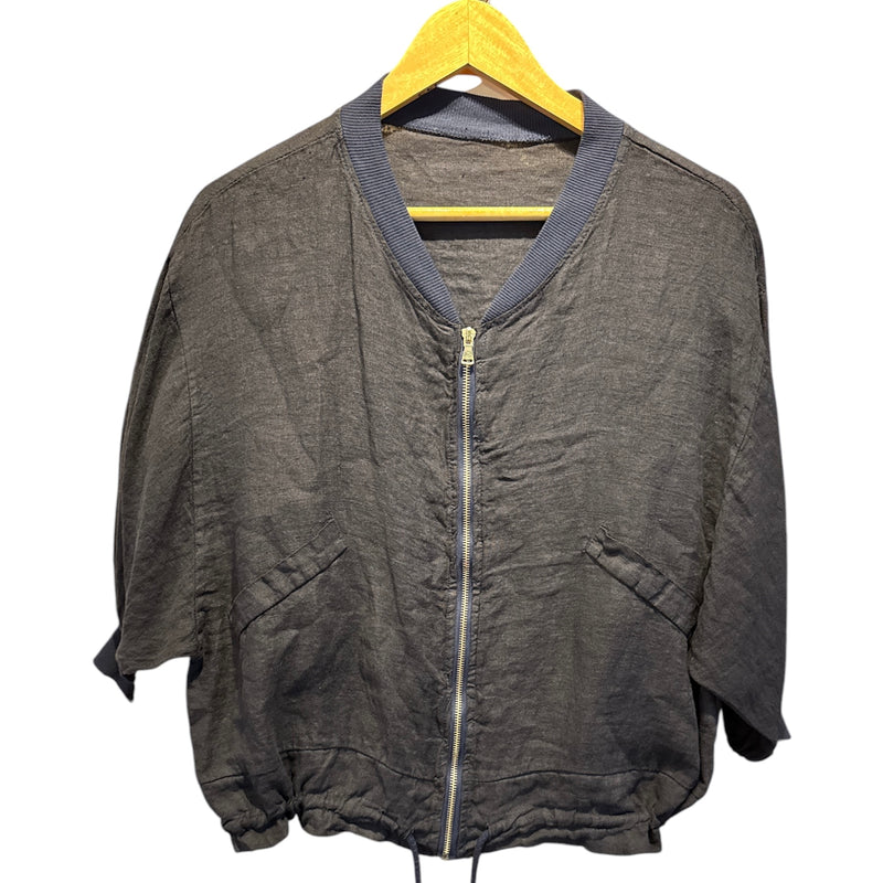 CC linen bomber jacket