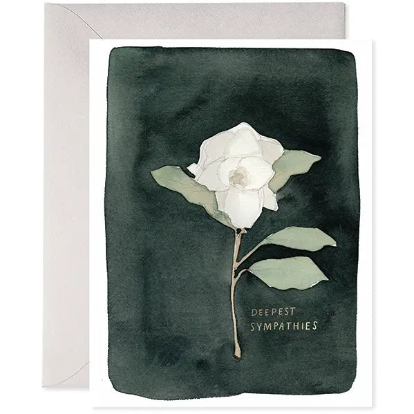 WS CARD - White Flower