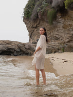 CC LAGUNA DRESS IN COTTON GAUZE