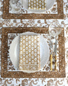 PAR Placemat Lilibet Mocha