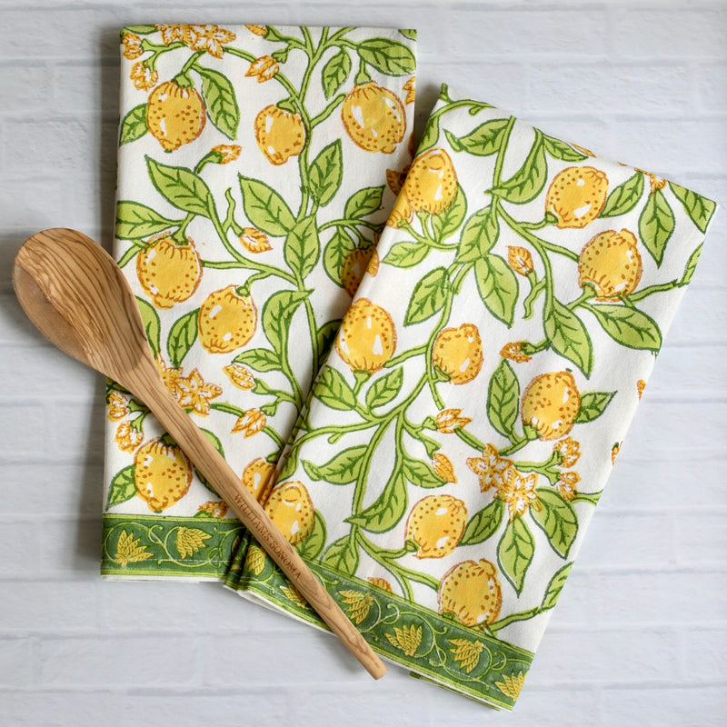 PAR Tea Towel Lemon