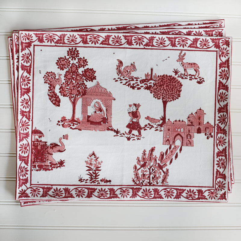 PAR Placemat RAJ Pink