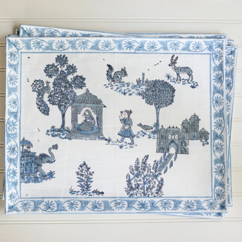 PAR Placemat RAJ Blue