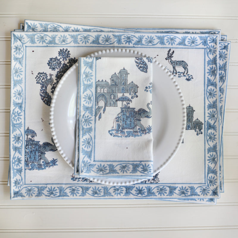 PAR Placemat RAJ Blue