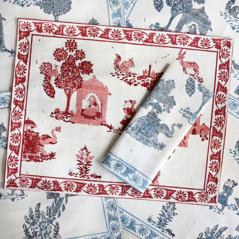 PAR Placemat RAJ Pink