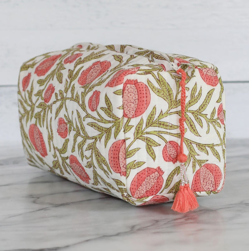 PAR Cosmetic Bag Pomegranate Red