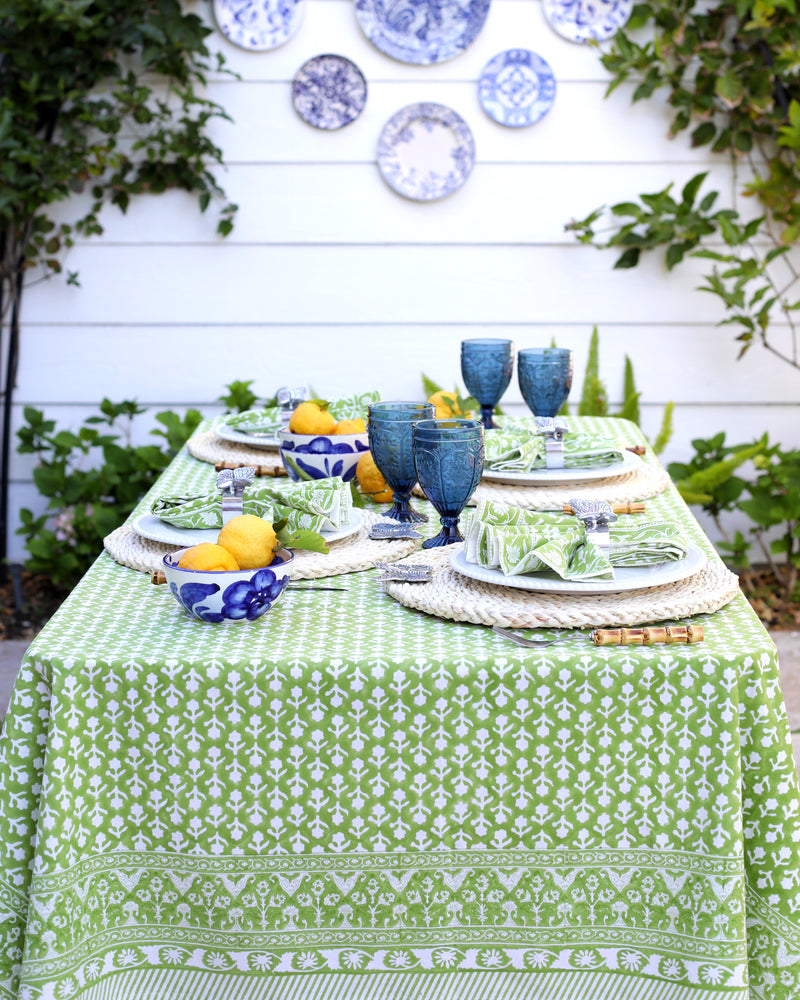 PAR Tablecloth Charlotte Green