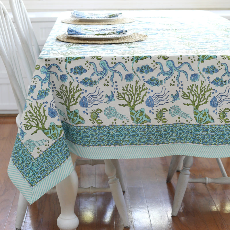 PAR Tablecloth Sea Life