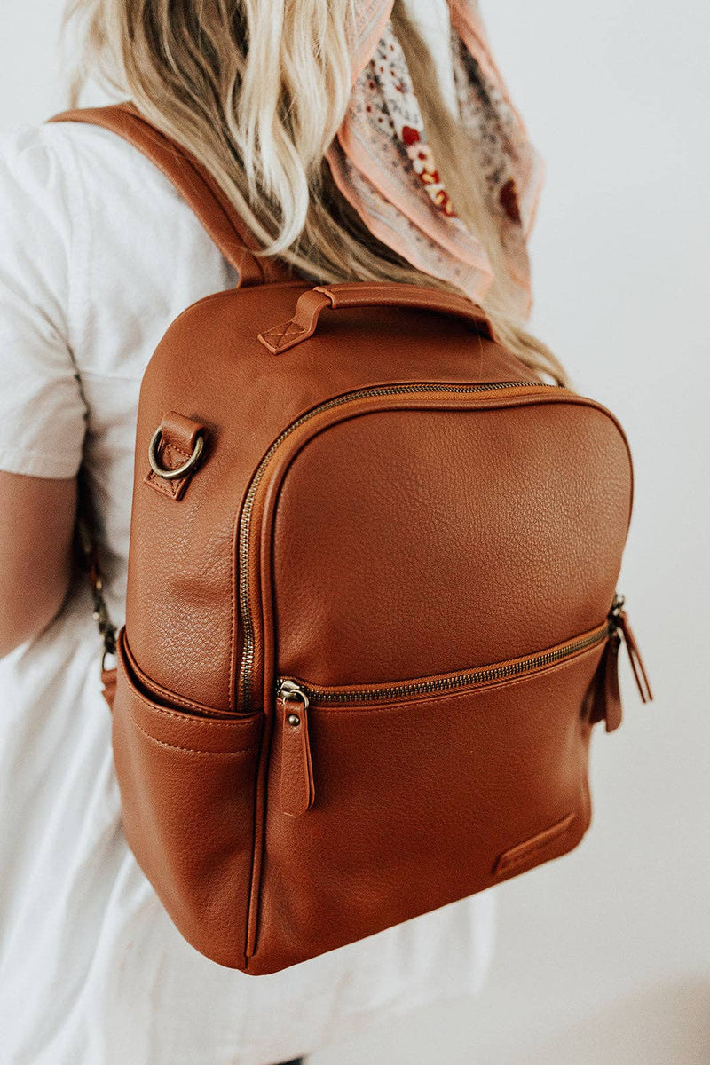 The Joni Backpack Diaper Bag High Quality Vegan Leather