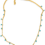 TL JSR Gem charm Necklace