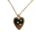 TL JSR Vintage Heart Necklace