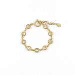 TL JLVP French Flower Bracelet