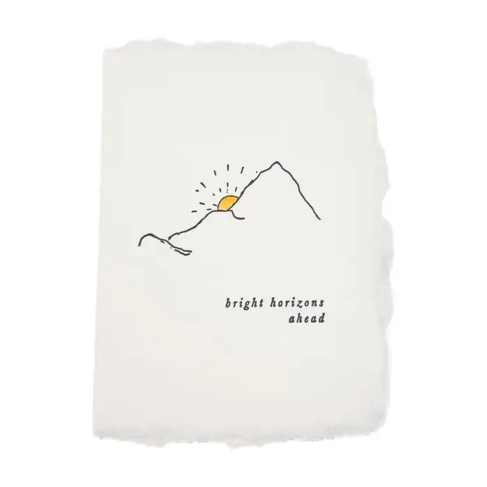 WS CARD - Bright Horizon Ahead