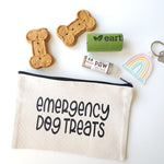 SP - "Emergency Dog Treats" Zippered Pouch