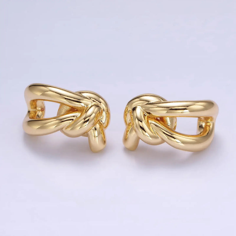 TL JAE Knot Hoop Earring
