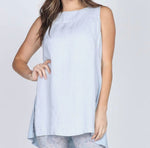 CC M RENA LINEN TUNIC