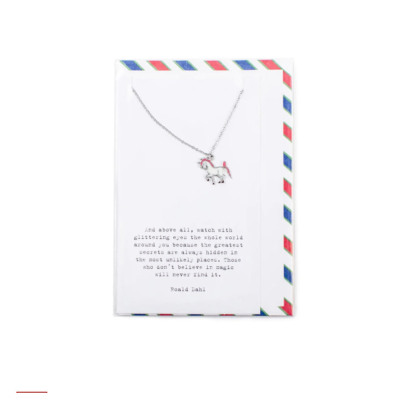 CC CUTE NECKLACE WITH ENVELOPE TO MAIL