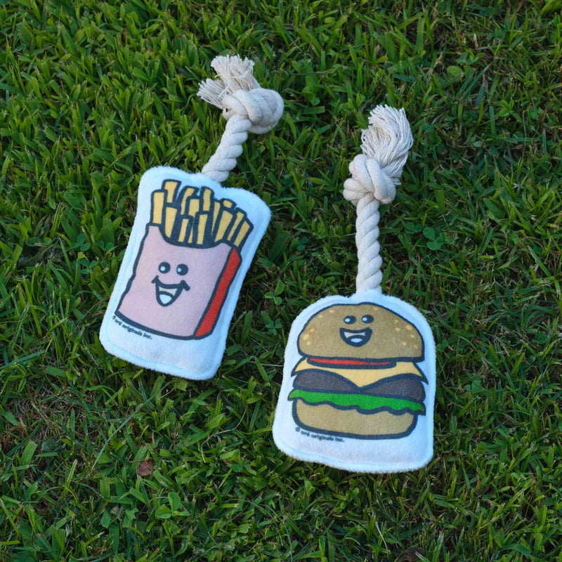 SP | Mini Dog Toy Set - Burger & Fries