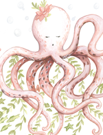 BA- Sweet Octopus Baby Greeting Card