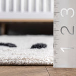 BA - Kids Washable Round Alphabet Area Rug