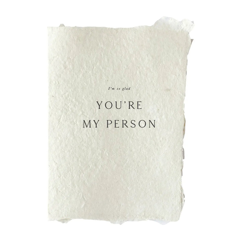 WS CARD - You're My Person