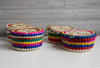 Mexican Woven Palm Tortilla Basket