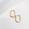 TL JTBC Oblong Hoop Earring