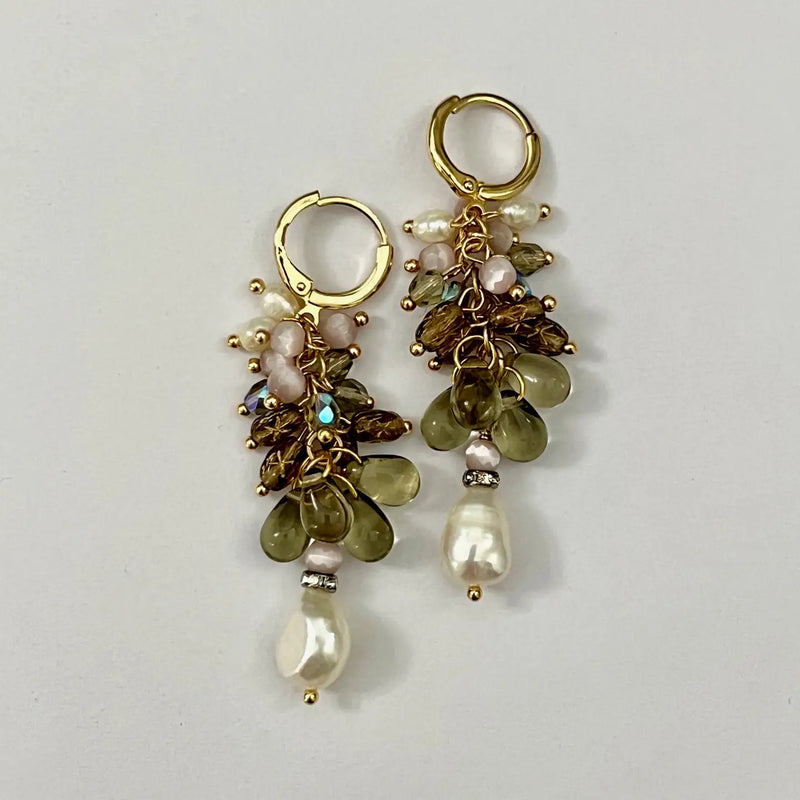 TL JSFS Rice Pearl Earrings