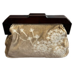 TL CL Wooden Handle Clutch