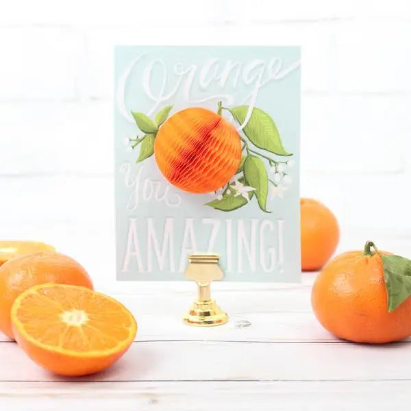 Pop-Up Card - Orange