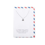 CC CUTE NECKLACE WITH ENVELOPE TO MAIL