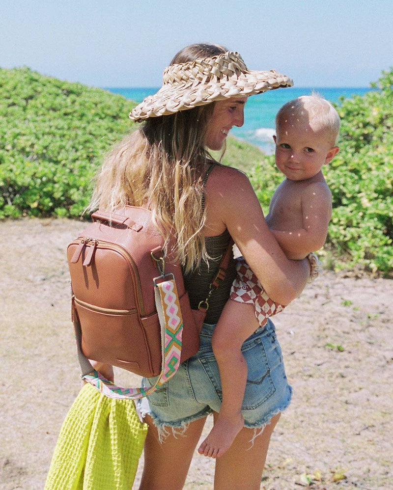 The Joni Backpack Diaper Bag High Quality Vegan Leather