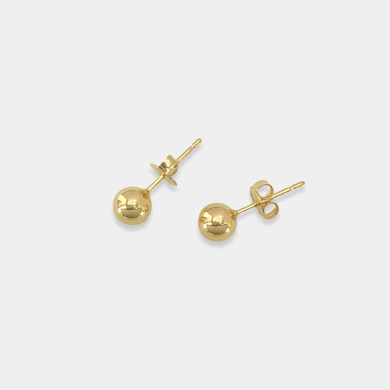 TL JB GF Ball Stud Earring