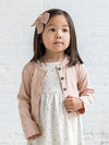 BA - Organic Baby Clara Pointelle Button-Down Cardigan - Ballet: 12-18M