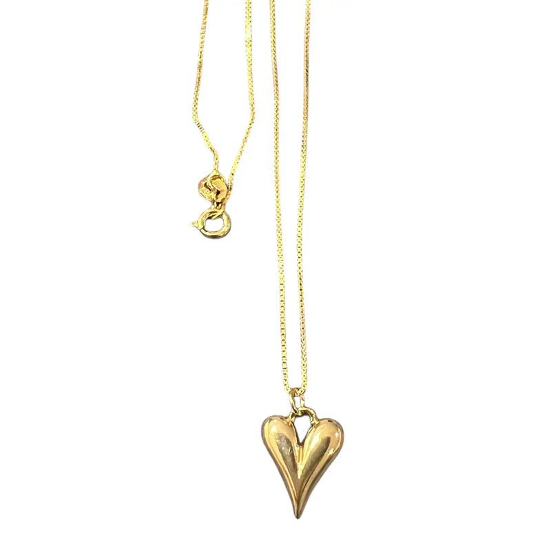 TL JSR Curvy Heart Necklace