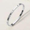 TL JSC Stainless Steel CZ Bangle