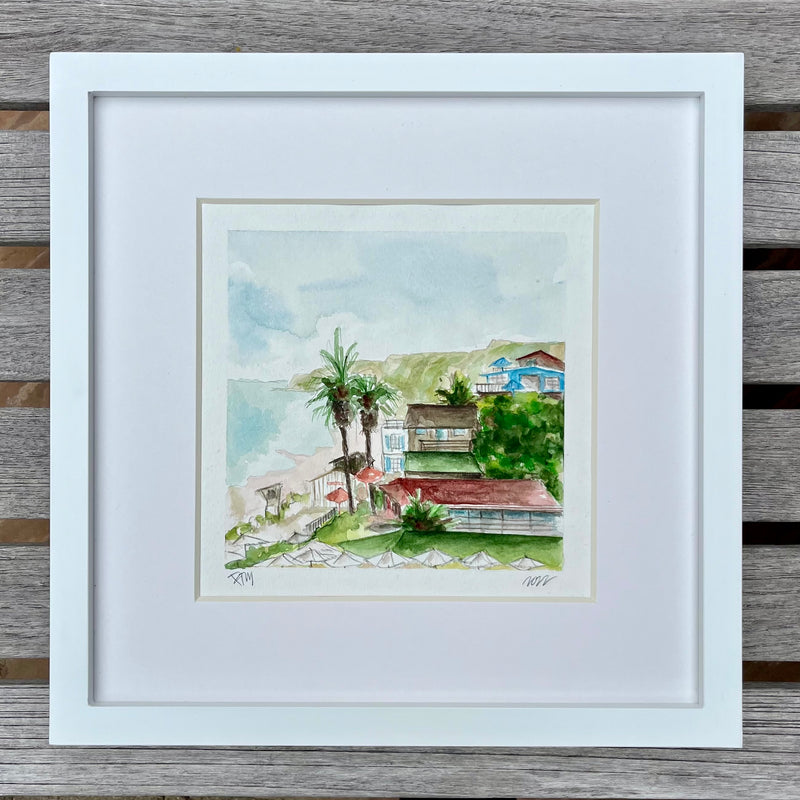 Cottages, Crystal Cove No. 4 by Ruth Magnusson