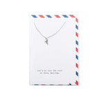 CC CUTE NECKLACE WITH ENVELOPE TO MAIL