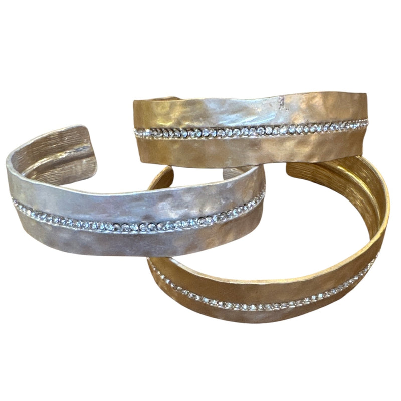 CC CZ ADORNED CUFF