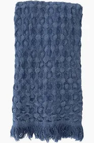 NS Waffle Towel Blue 34 x 13