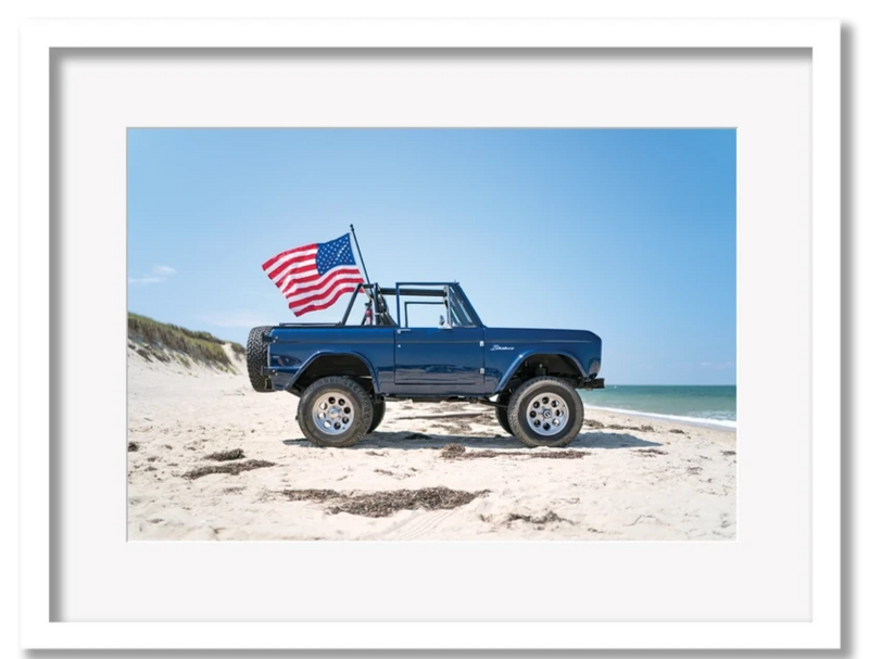 BB - Framed Print, American Beach