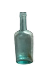 NS Vintage Aqua Glass Bottle